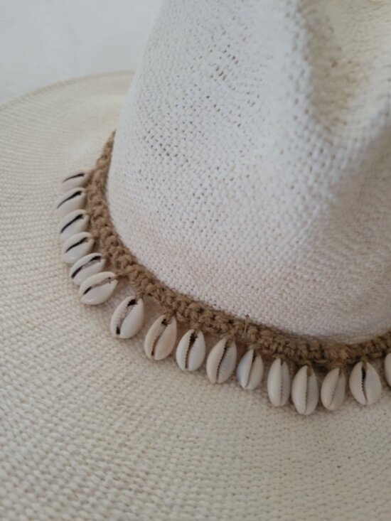 Nikki Beach Barbados Womens Toyo Straw Hat White One Size Wide Brim Boho Beach - Picture 4 of 7